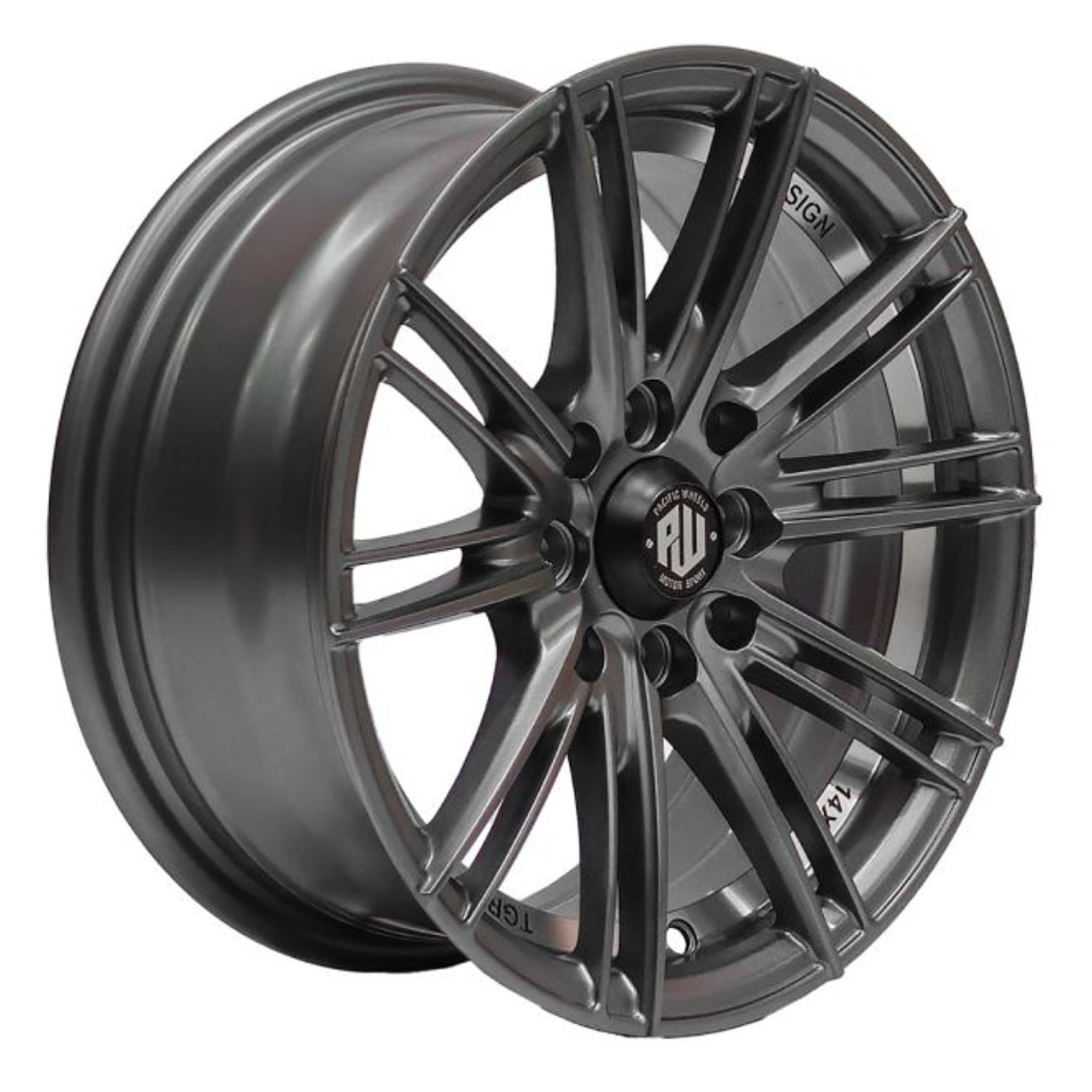 LLANTAS 14x5.5 4x100/4x114 ET35 SUGO MG-UC-M PACIFIC WHEELS 1