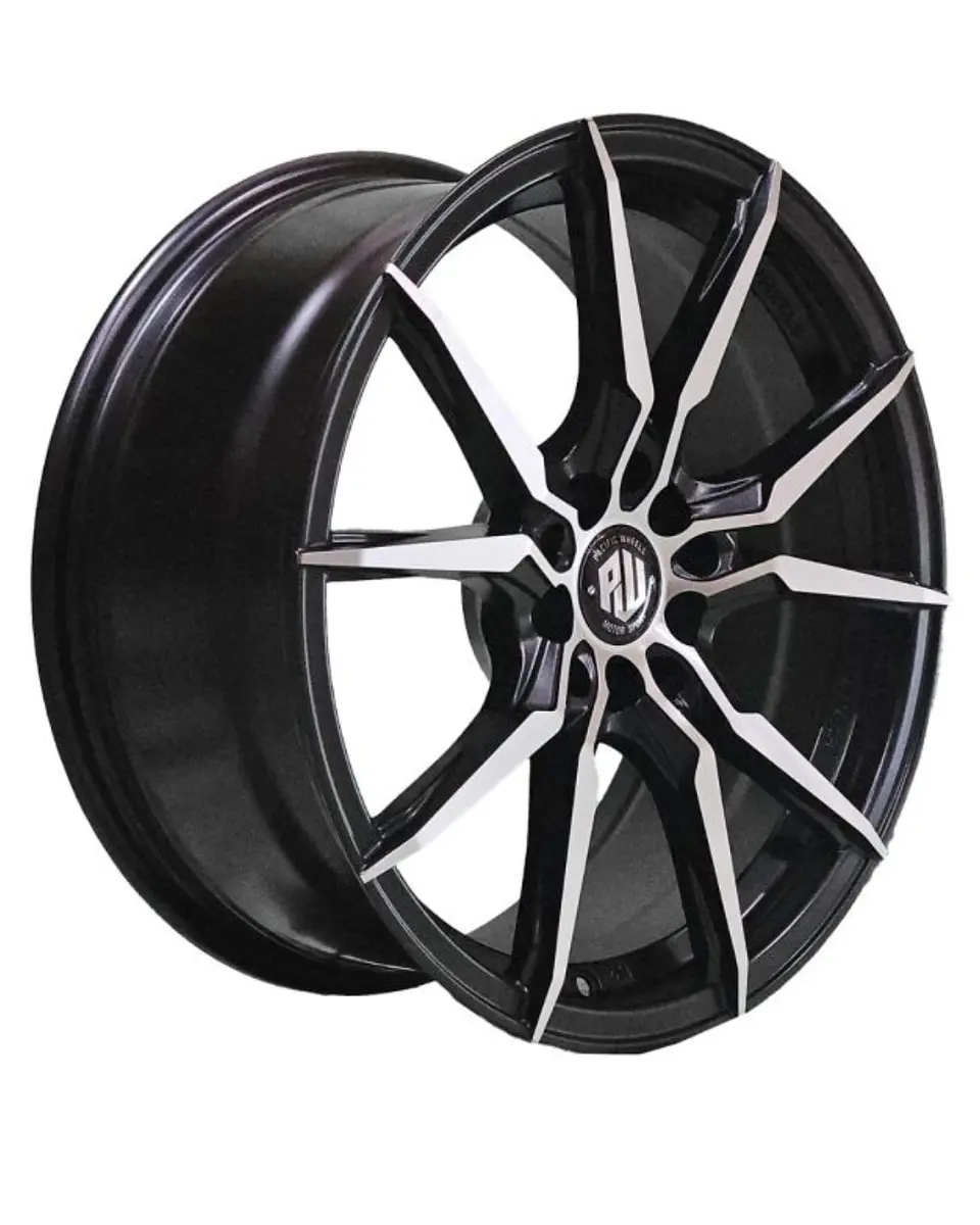 LLANTAS 14x5.5 4x100/4x114 ET35 VENENO BM PACIFIC WHEELS 1