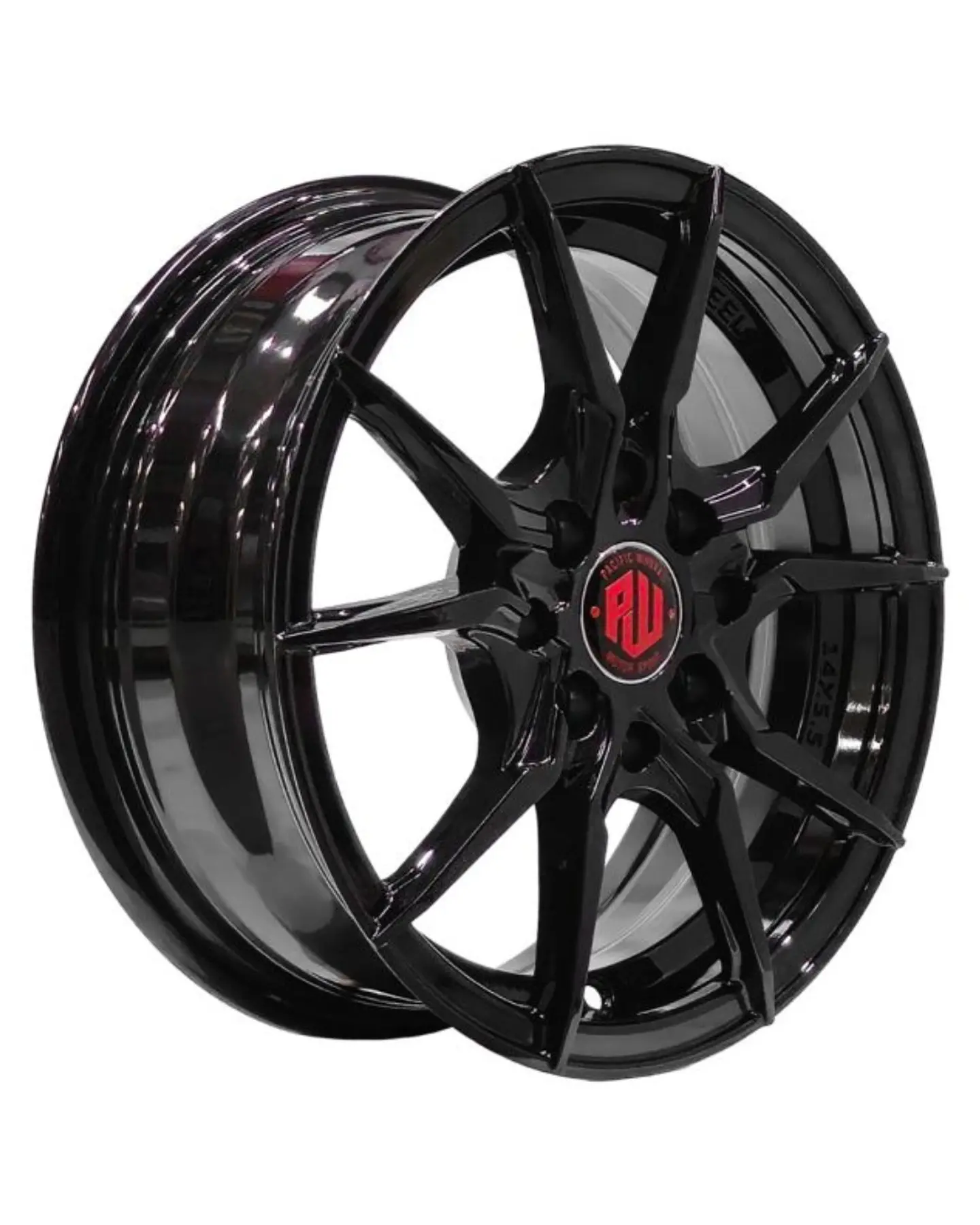 LLANTAS 14x5.5 4x100/4x114 ET35 VENENO B PACIFIC WHEELS 1
