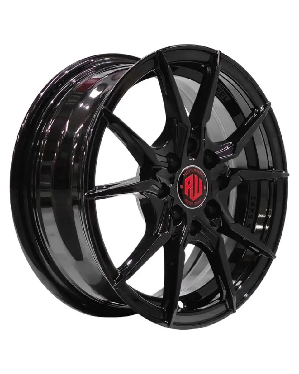 LLANTAS 14x5.5 4x100/4x114 ET35 VENENO B PACIFIC WHEELS 1