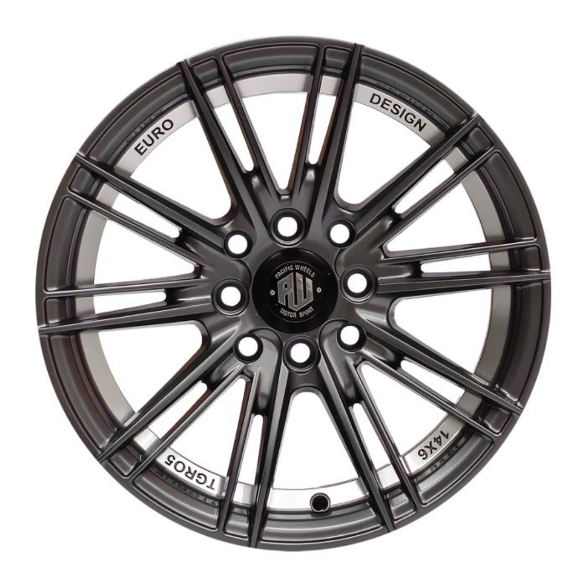 LLANTAS 14x5.5 4x100/4x114 ET35 SUGO MG-UC-M PACIFIC WHEELS 2