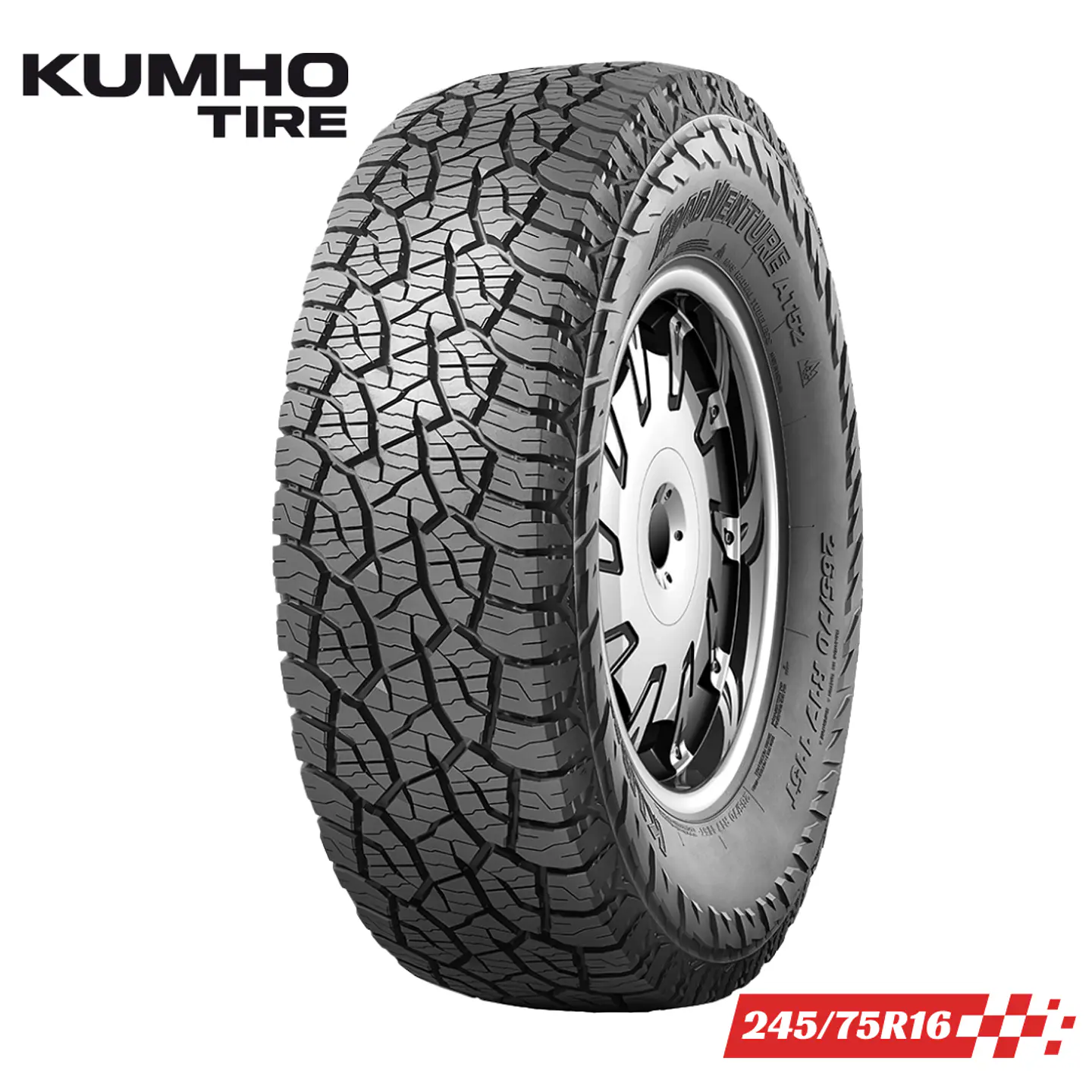 245/75R16 111T T04L AT52 ROADVENTURE KUMHO 3