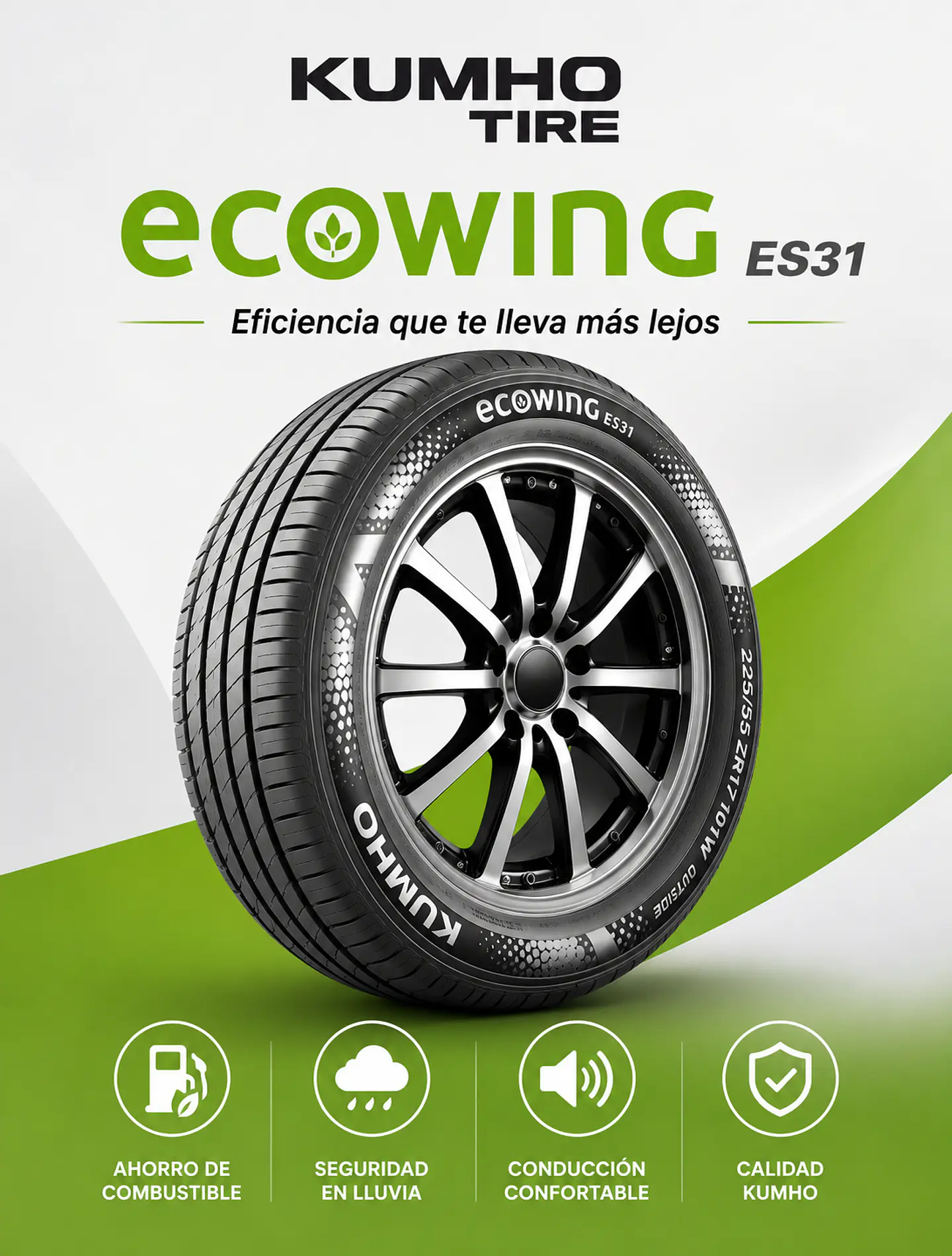 175/70R14 84T ES31 ECOWING KUMHO 4