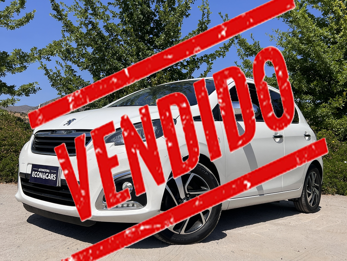 Peugeot 108 Cabriolet / Año 2017 1