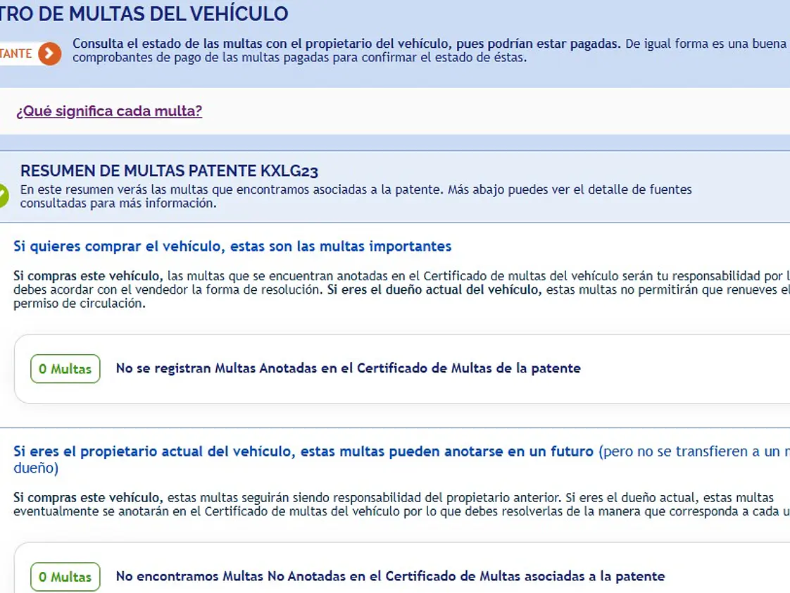 INFORME DE HISTORIAL AUTOMOTRIZ / 100% Online  3