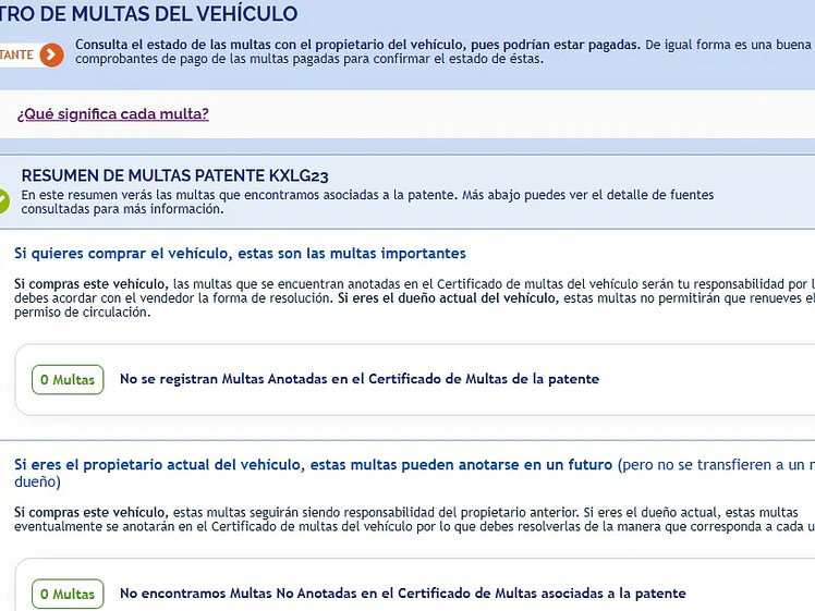INFORME DE HISTORIAL AUTOMOTRIZ / 100% Online  3