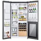 REFRIGERADOR SIDE BY SIDE / CAVA 514 Lts. GRIS 2