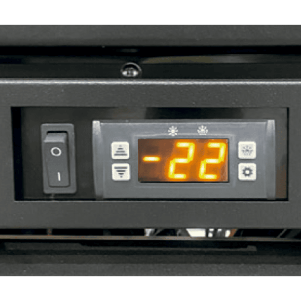 Freezer Vertical 1 Pta de Vidrio 400 Lts