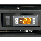 Freezer Vertical 2 Ptas de vidrio.  3