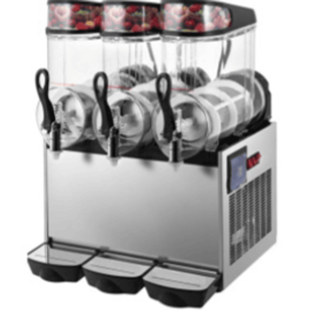 Granizadora 3 vasos 12 lts c/u Ecobeck