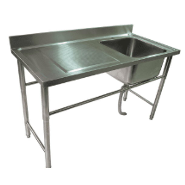 Lavaplatos 1 Tasa con Secador Izquierdo 145x60x90cm