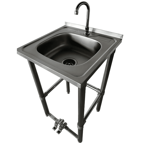 Lavamanos con Accionamiento Pedal 40x40x90cm Ecobeck