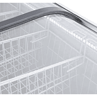 Congelador Comercial 720L con Tapa de Vidrio Curvo 3