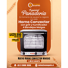 Horno Convector 4 B. Vapor + Grill Maigas 1