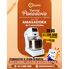 Amasadora Ecobeck 20 Kilos  2 Velocidades 1