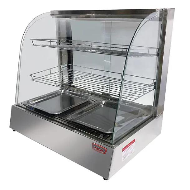 Vitrina Mantenedora de Calor Maigas Inox 1
