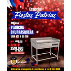 Plancha Churrasquera lisa 100x60cm Maigas 1