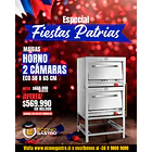 Horno ECO 2 Camaras Bandejas de 58x65cm Maigas 1