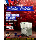 Dispensador De Jugos 2 Depósitos De 18 Lts. Maigas 1