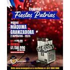 Maquina Granizadora, 2 x 12 lt.	 1