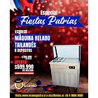 Máquina de Helados Tailandés 6 Depositos Ecobeck  1