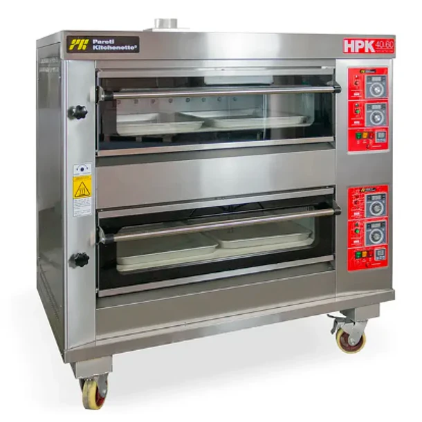 Horno de Piso 2 Cámaras a Gas Pareti
