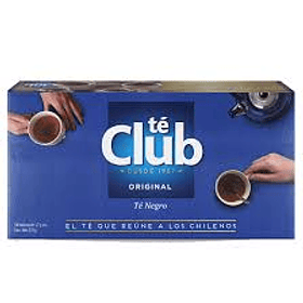 Te Negro Club caja  100 bolsitas 200gr