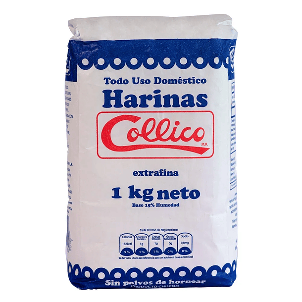 Harina de Trigo Collico 1 kg 