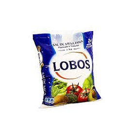Sal de mesa  Lobos 1 kg
