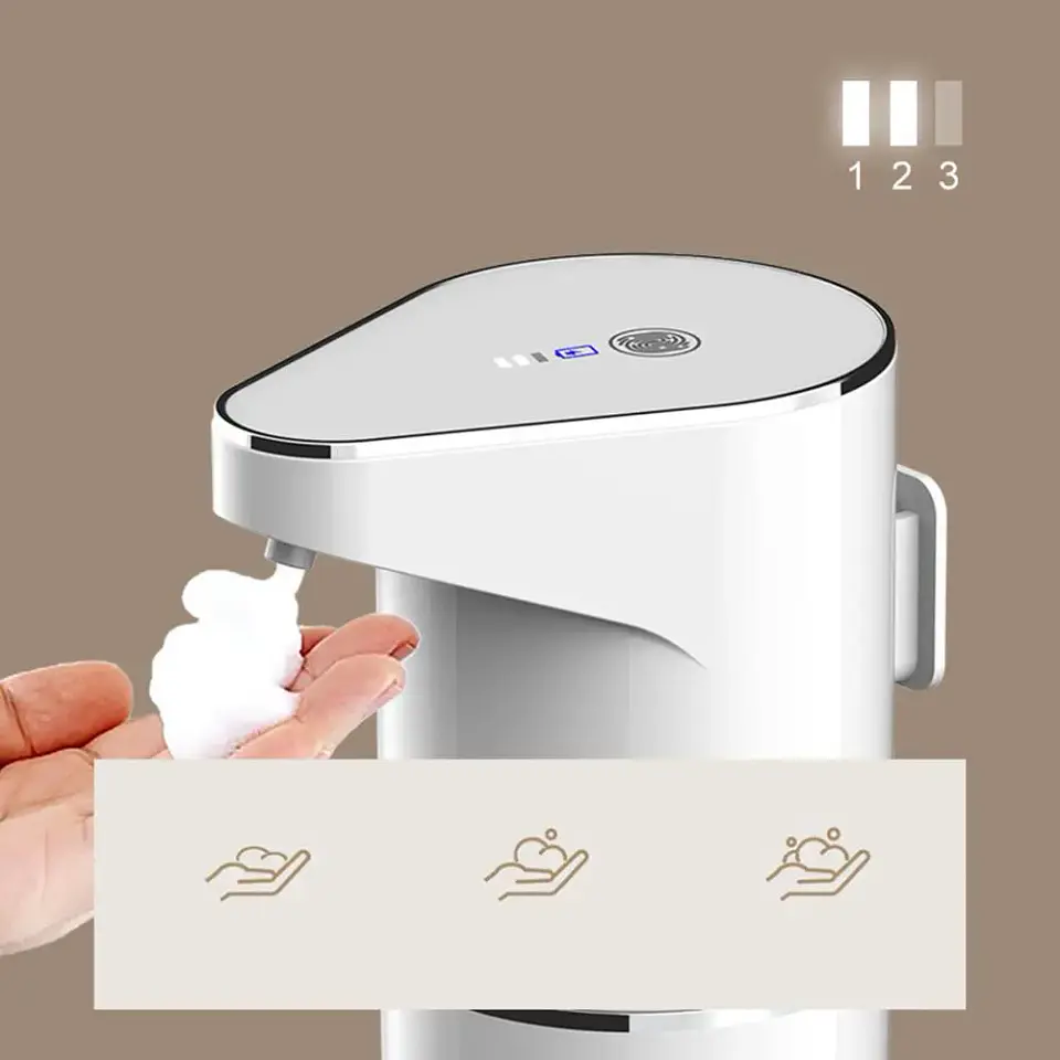 Dispensador Automático de Jabón y Espuma con Sensor Infrarrojo Econoria™ 4