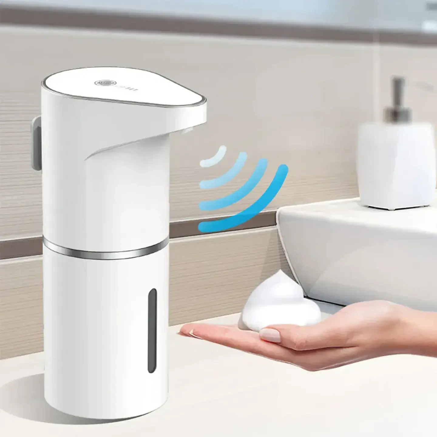 Dispensador Automático de Jabón y Espuma con Sensor Infrarrojo Econoria™ 9