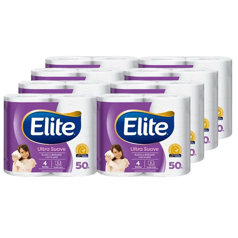Papel Higiénico Elite 32 Rollos de 50m 1