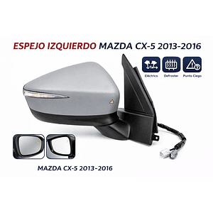 ESPEJO IZQUIERDO MAZDA CX5 2013/2016 | Para Pintar