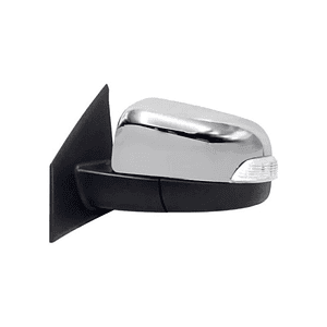ESPEJO DERECHO CROMADO MAZDA BT50 2013/2021 - CON BLINKER - ABATIBLE ELECTRICAMENTE