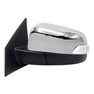 ESPEJO DERECHO CROMADO MAZDA BT50 2013/2021 - CON BLINKER - ABATIBLE ELECTRICAMENTE