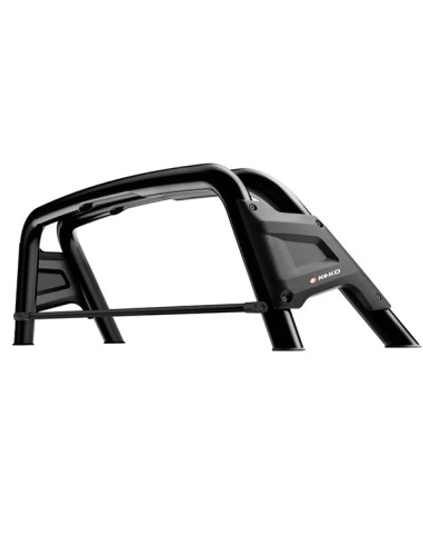 BARRA ANTIVUELCO NEGRA MODELO NEW K1 TOYOTA HILUX REVO 2016/2025 1
