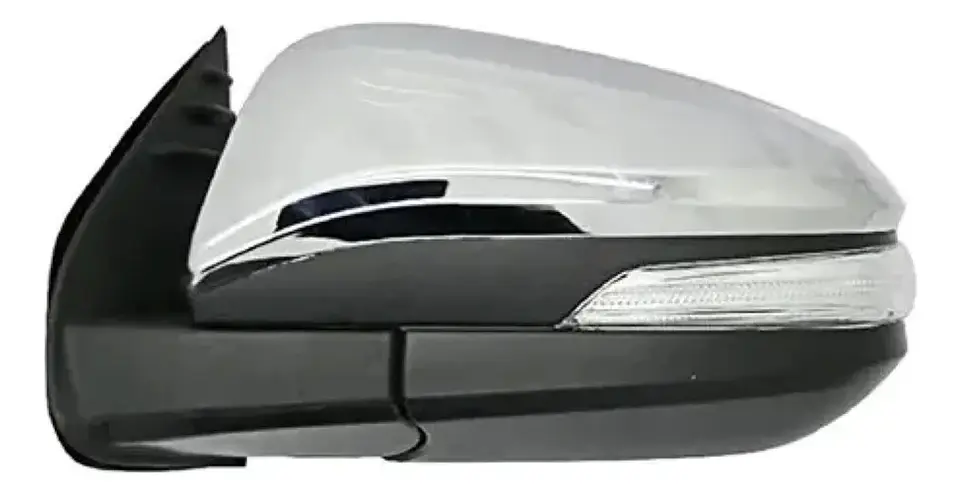 ESPEJO DERECHO HILUX REVO 2016/2023 ELECTRICO / CON SENALIZADOR (BLINKER) / CROMADO 1