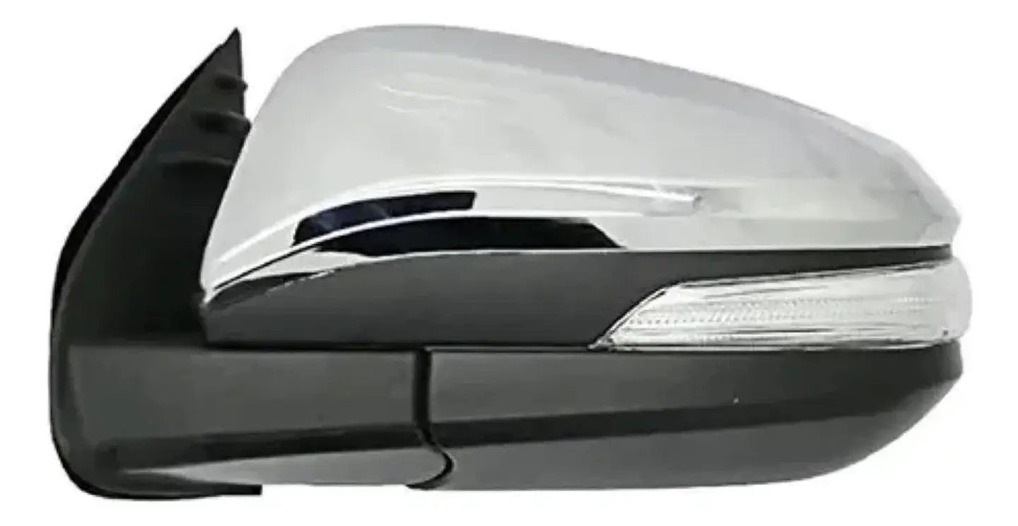 ESPEJO IZQUIERDO HILUX REVO 2016/2023 ELECTRICO / CON SENALIZADOR (BLINKER) / CROMADO 1