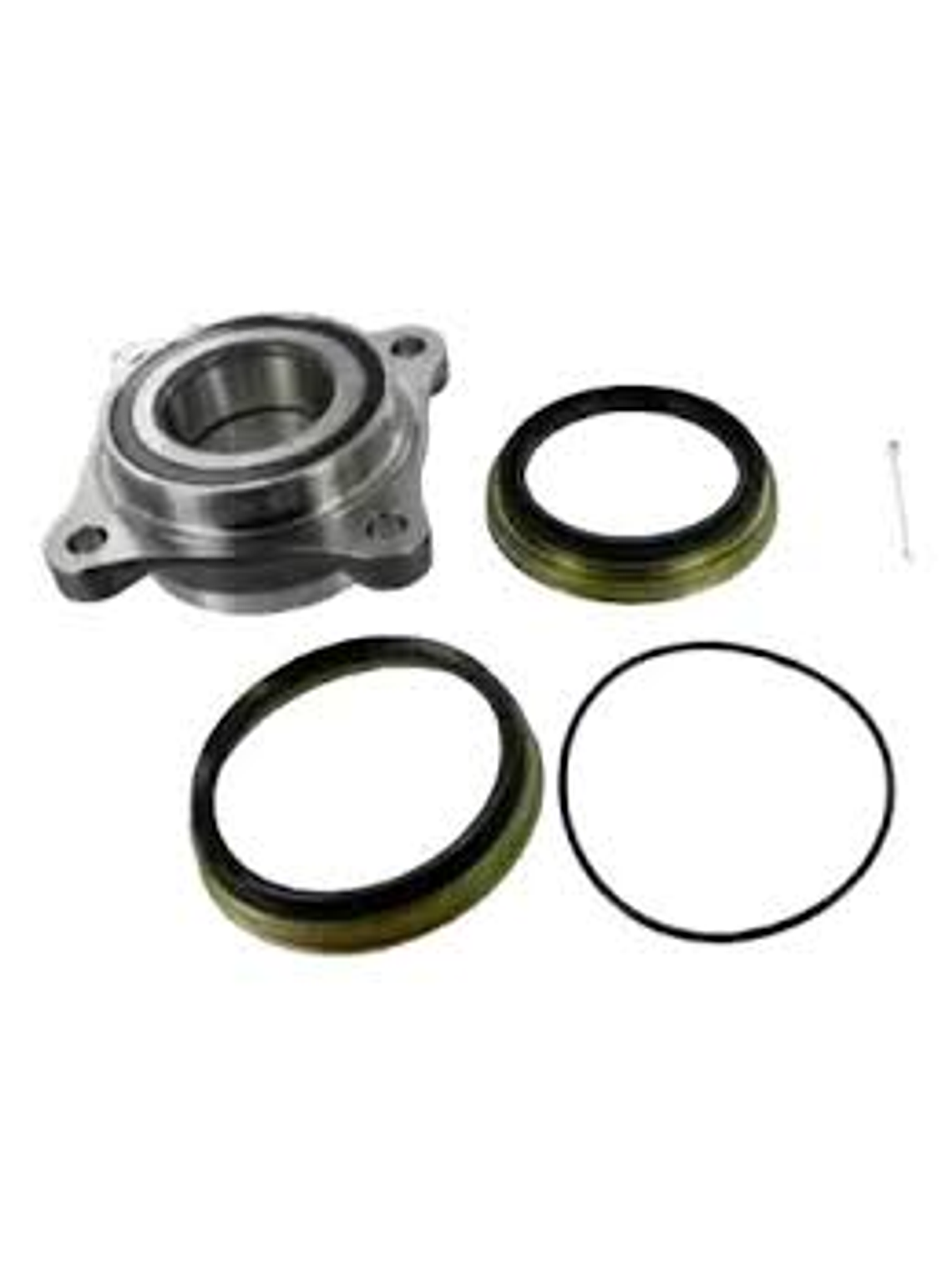 KIT RODAMIENTO MAZA DE RUEDA DELANTERA CON FLANCHE TOYOTA HILUX REVO 2016/2025 4RUNNER 2003/2010 - CON ABS 1