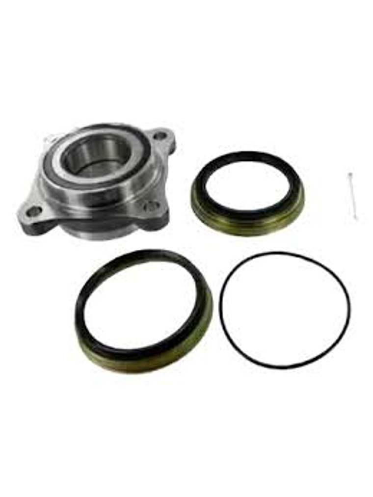 KIT RODAMIENTO MAZA DE RUEDA DELANTERA CON FLANCHE TOYOTA HILUX REVO 2016/2025 4RUNNER 2003/2010 - CON ABS 1
