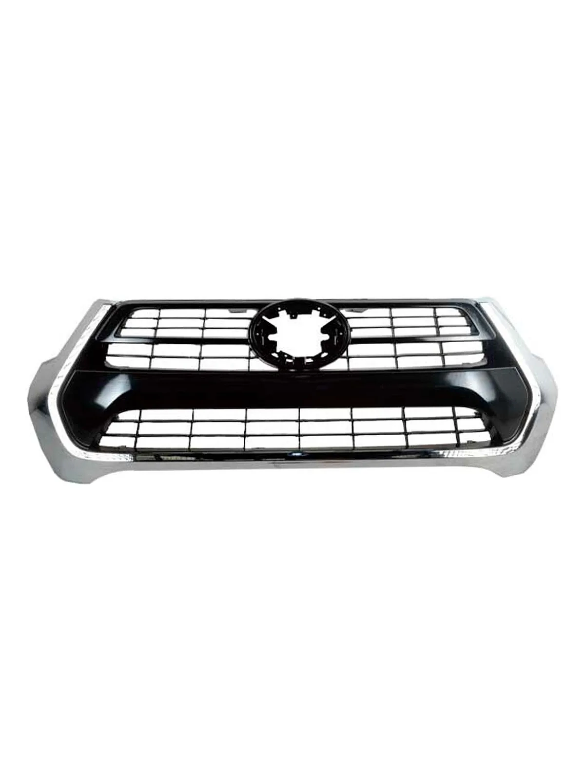 MASCARA TOYOTA HILUX REVO 2021/2024 - NEGRA CON MARCO CROMADO - REEMPLAZO 3120-TY008 1