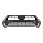 MASCARA TOYOTA HILUX REVO 2021/2024 - NEGRA CON MARCO GRIS PLATA - REEMPLAZO 3120-TY007