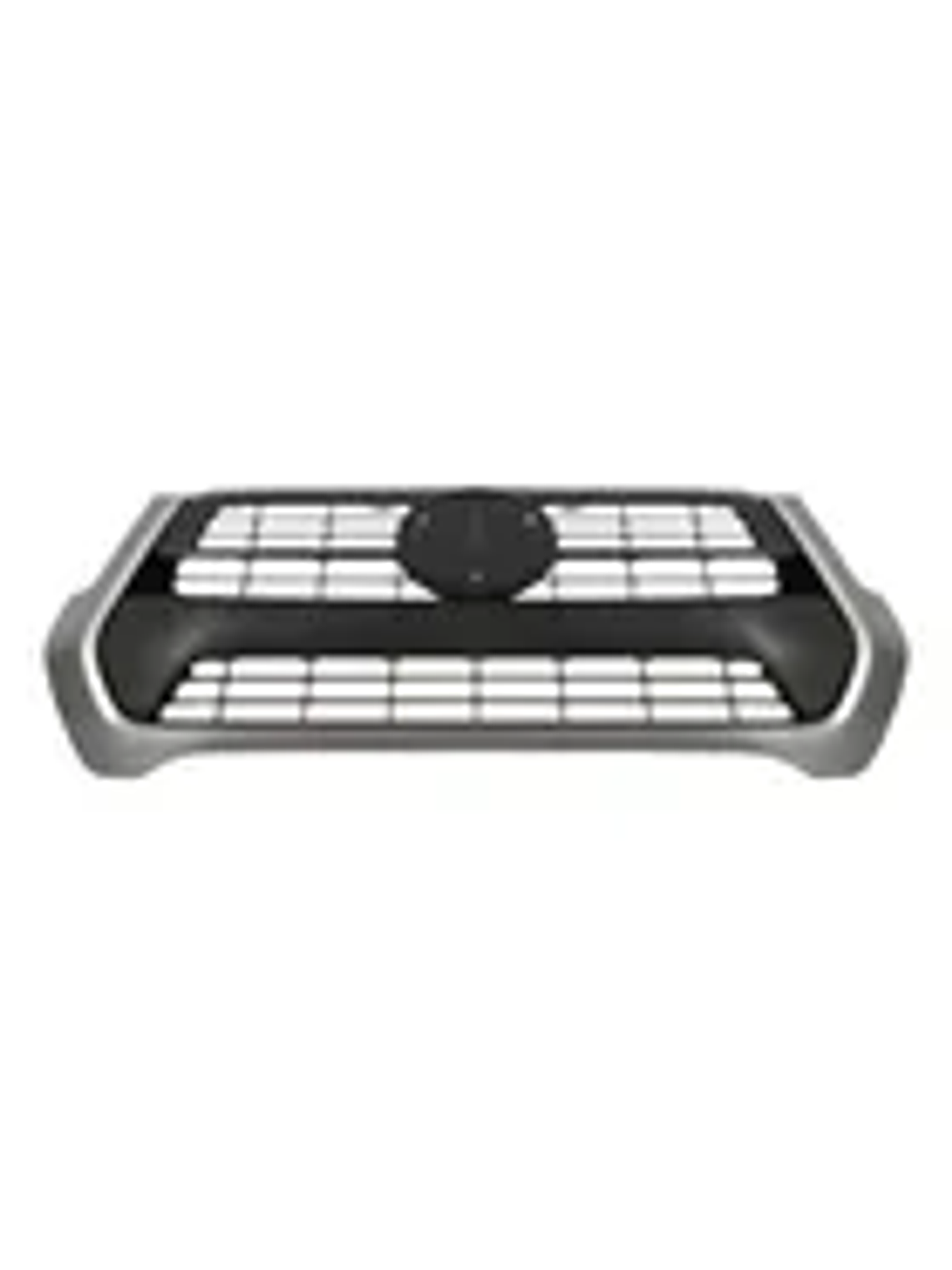 MASCARA TOYOTA HILUX REVO 2021/2024 - NEGRA CON MARCO GRIS PLATA - REEMPLAZO 3120-TY007 1