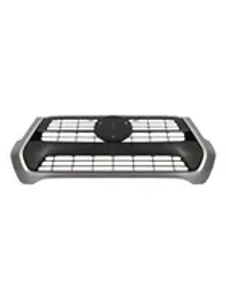 MASCARA TOYOTA HILUX REVO 2021/2024 - NEGRA CON MARCO GRIS PLATA - REEMPLAZO 3120-TY007 1