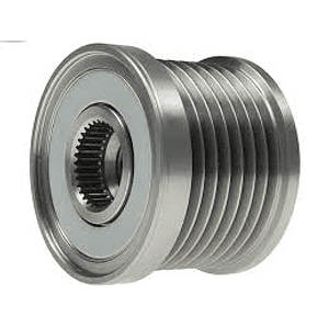 POLEA DE ALTERNADOR TOYOTA HILUX 2.5 3.0 2006/2015 FORD RANGER 2.2 3.2 2012/2021 - DIAMETRO 64 MM ANCHO 39.7 MM