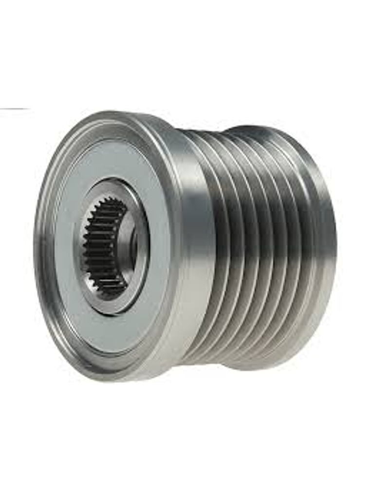 POLEA DE ALTERNADOR TOYOTA HILUX 2.5 3.0 2006/2015 FORD RANGER 2.2 3.2 2012/2021 - DIAMETRO 64 MM ANCHO 39.7 MM 1