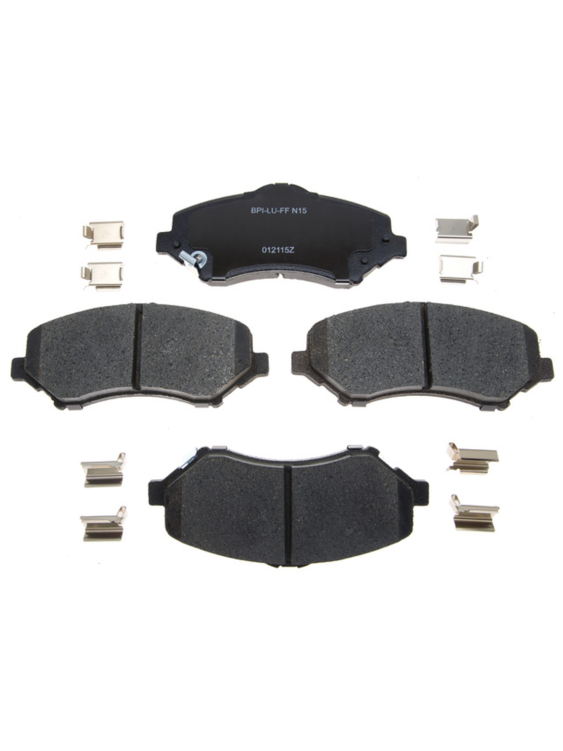 JUEGO PASTILLAS DE FRENO DELANTERAS JEEP WRANGLER 2018/2021 - CERAMICAS 1