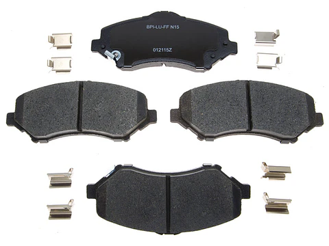 JUEGO PASTILLAS DE FRENO TRASERAS JEEP WRANGLER 2021/2024 GLADIATOR 2021/2024 - CERAMICAS
