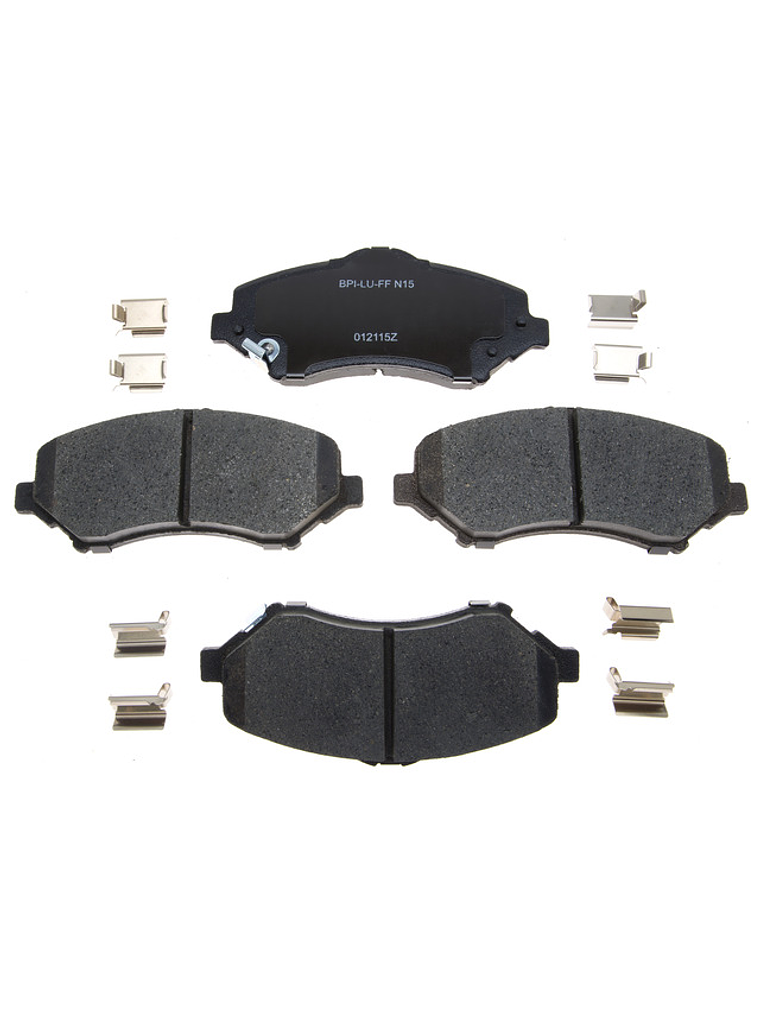 JUEGO PASTILLAS DE FRENO TRASERAS JEEP WRANGLER 2021/2024 GLADIATOR 2021/2024 - CERAMICAS 1