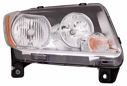 OPTICO DERECHO JEEP COMPASS 2011/2013 REFLECTOR AMBAR